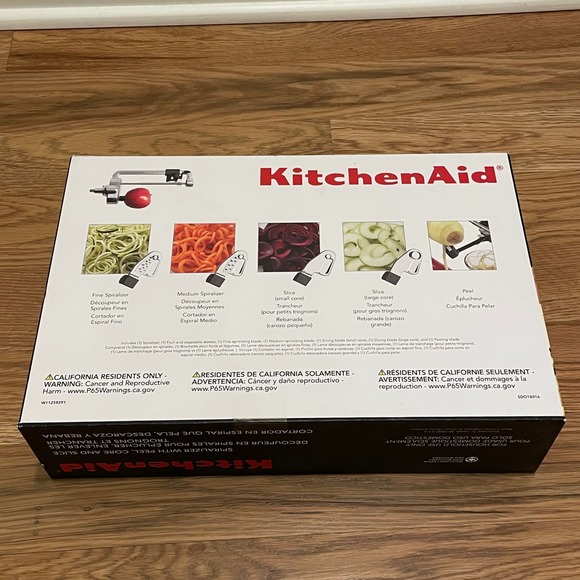 KitchenAid KSM1APC Spiralizer Plus Peel Core and Slice Stand Mixer Attachment - Picture 2 of 7